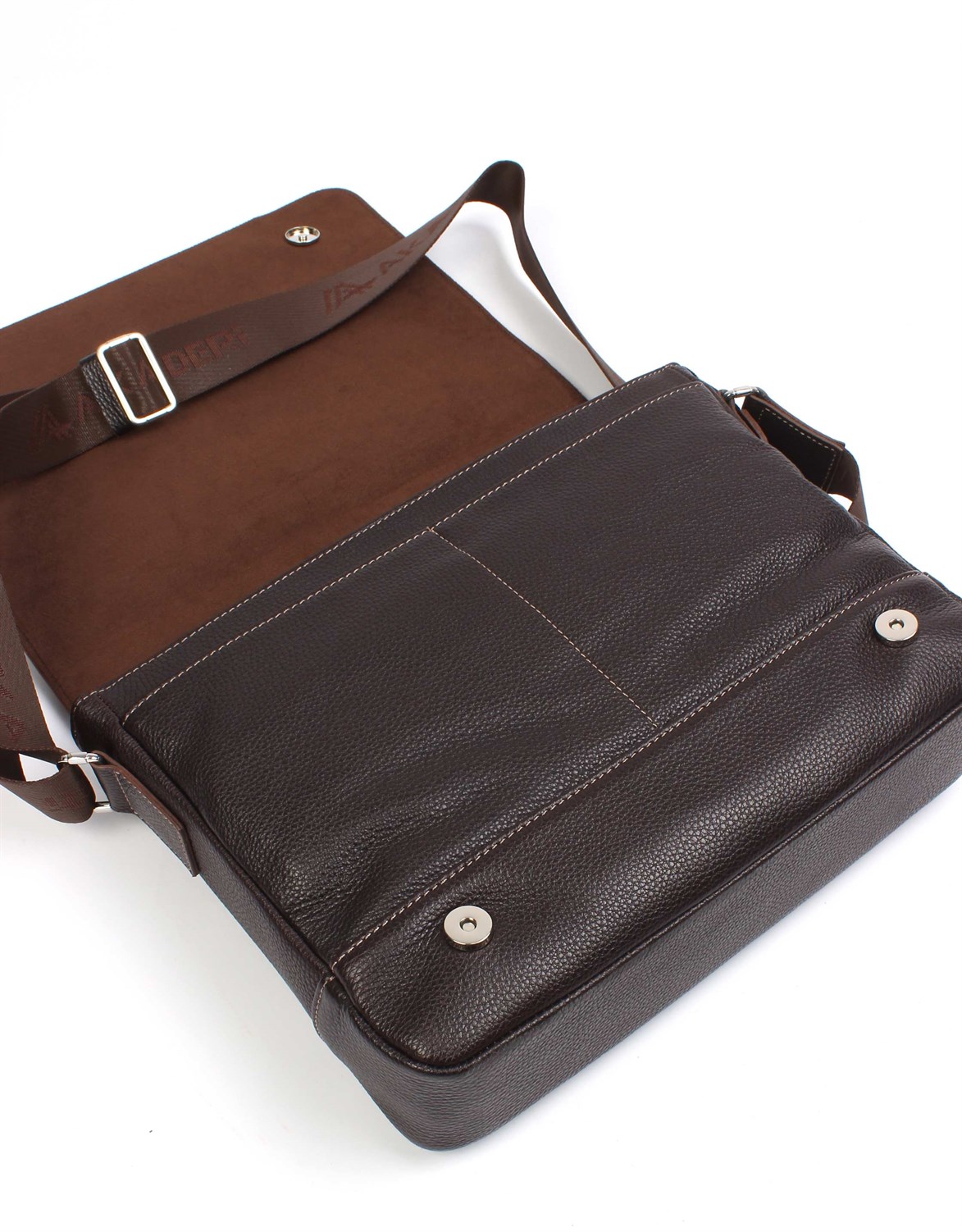 Genuine Leather Shoulder Bag - 385 - 4