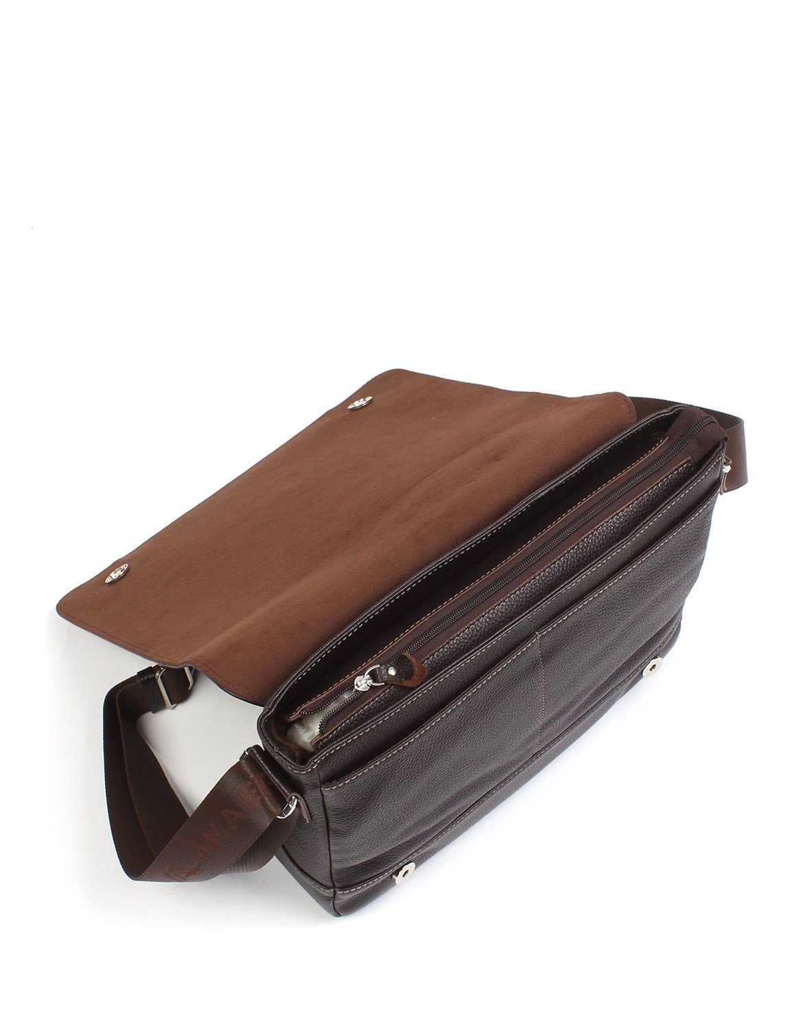 Genuine Leather Shoulder Bag - 385 - 4