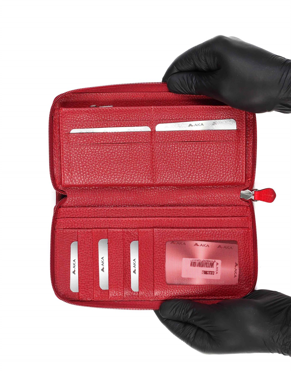 Floter Kırmızı - Deri El Çantası 446