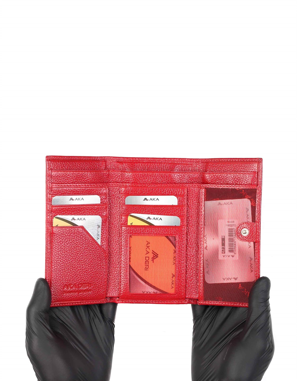 Floter Kırmızı - Deri Kadın Cüzdanı 423