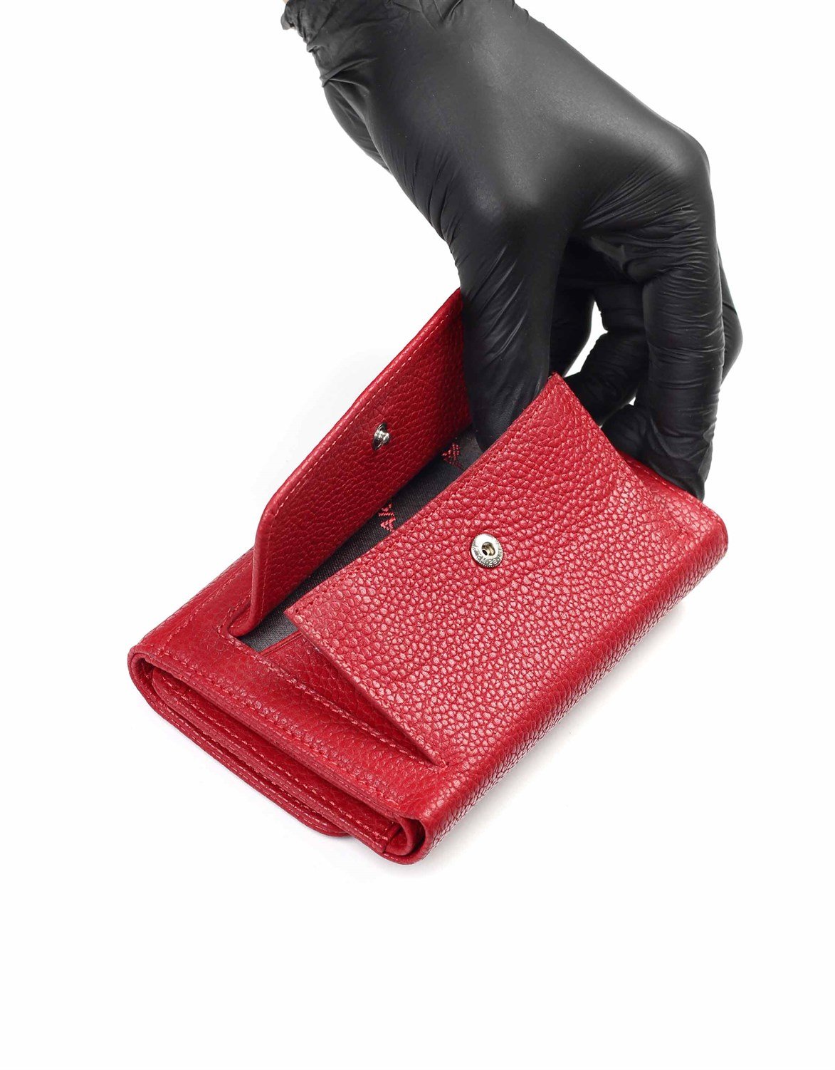 Floter Kırmızı - Deri Kadın Cüzdanı 450