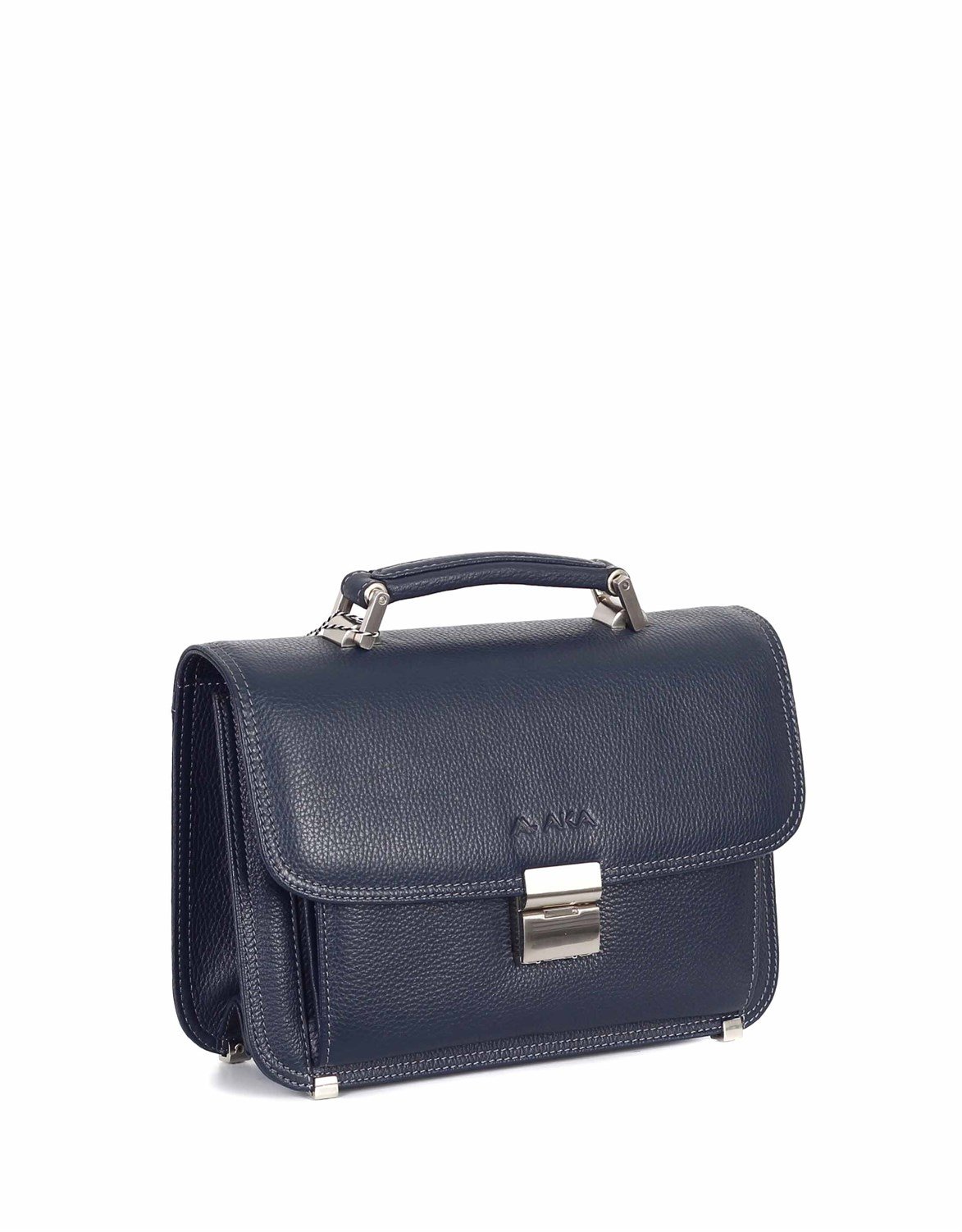 Floter Lacivert - Deri Portföy Çantası 166