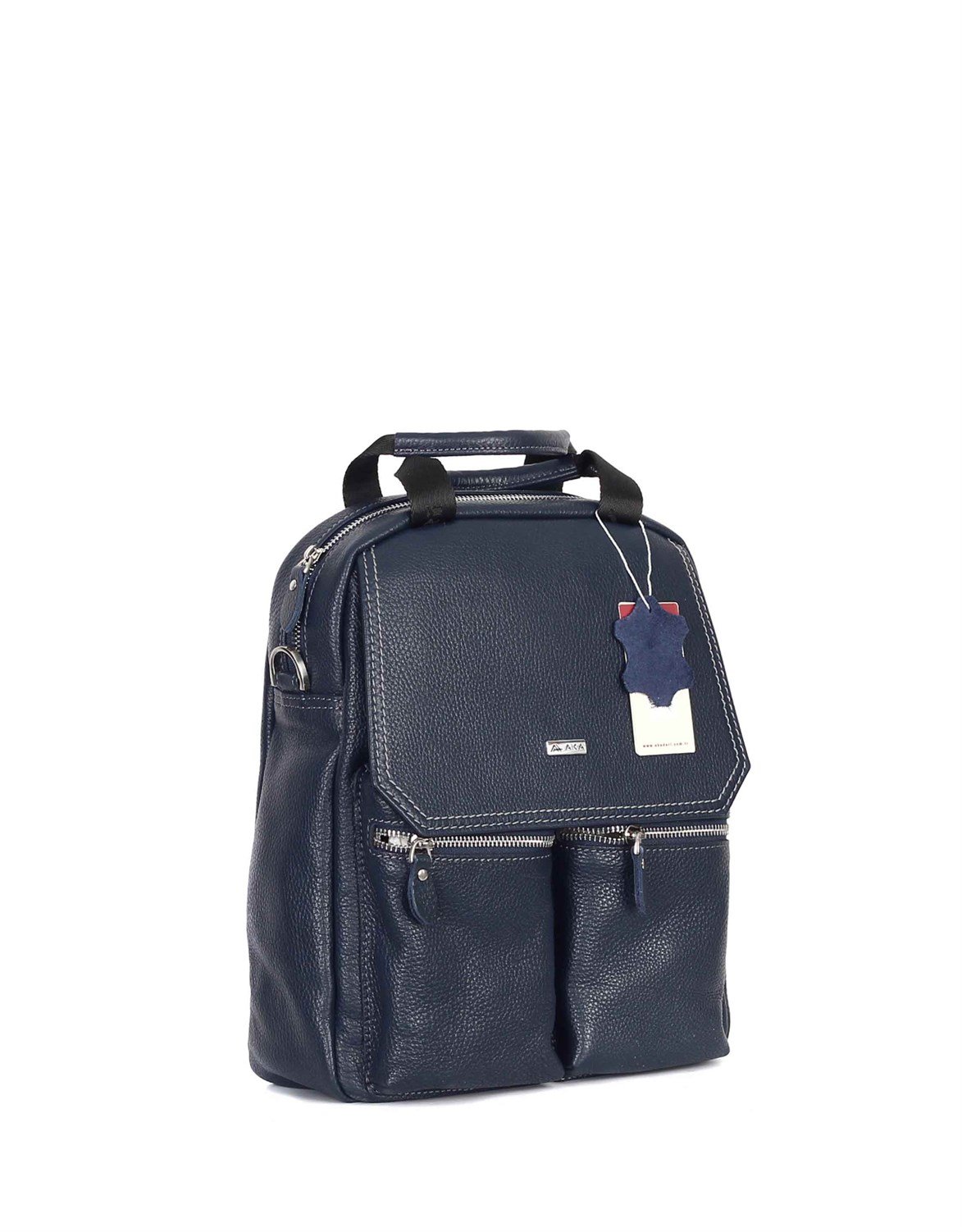 Floter Lacivert - Deri Sırt Çantası 902