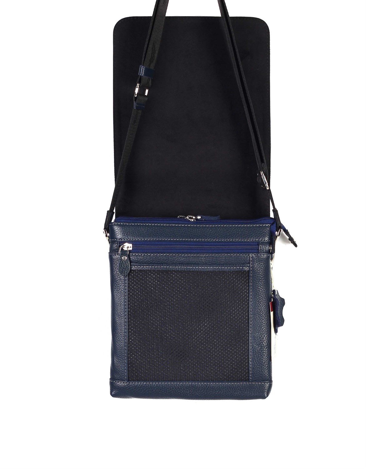 Floter Lacivert - Omuzdan Askılı Deri Çanta 308