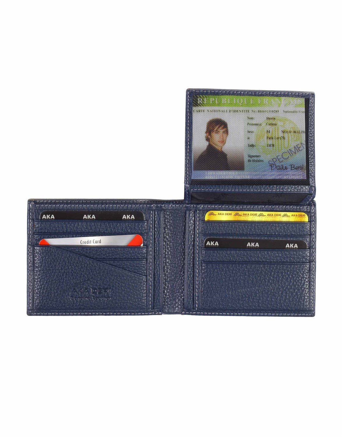 Men's Leather Wallet - 526 - 17