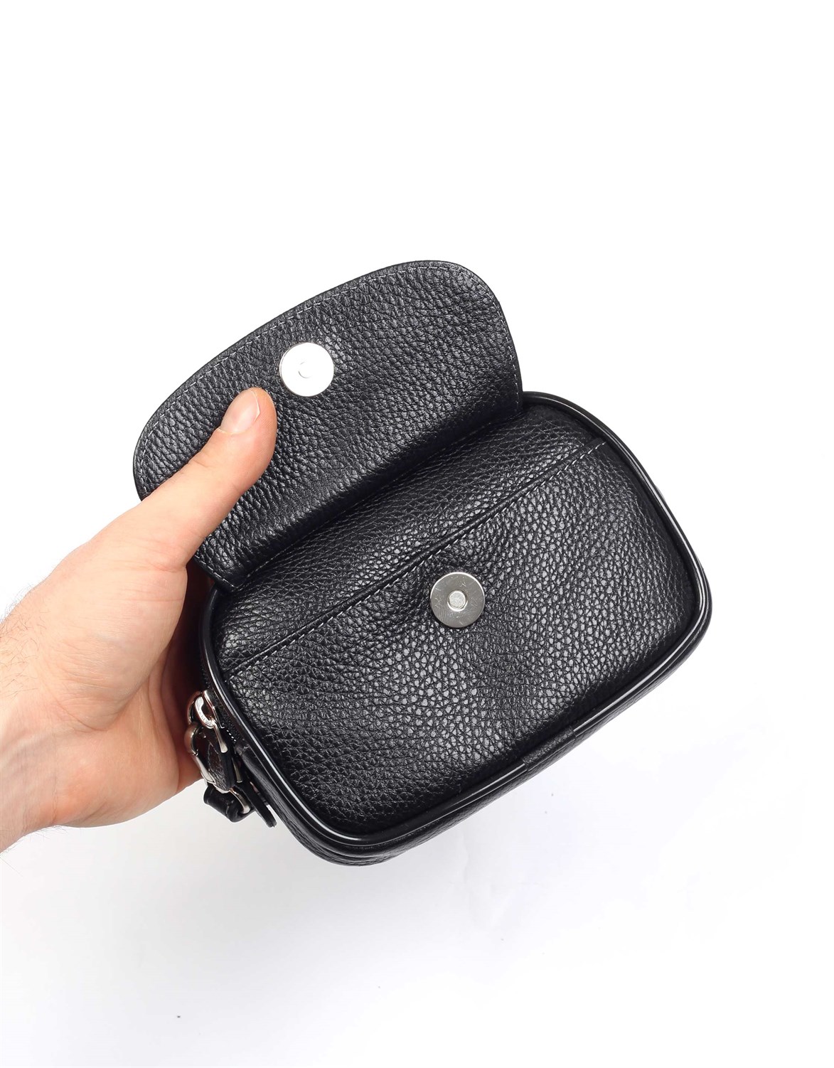 Floter Siyah - Deri El Çantası 111