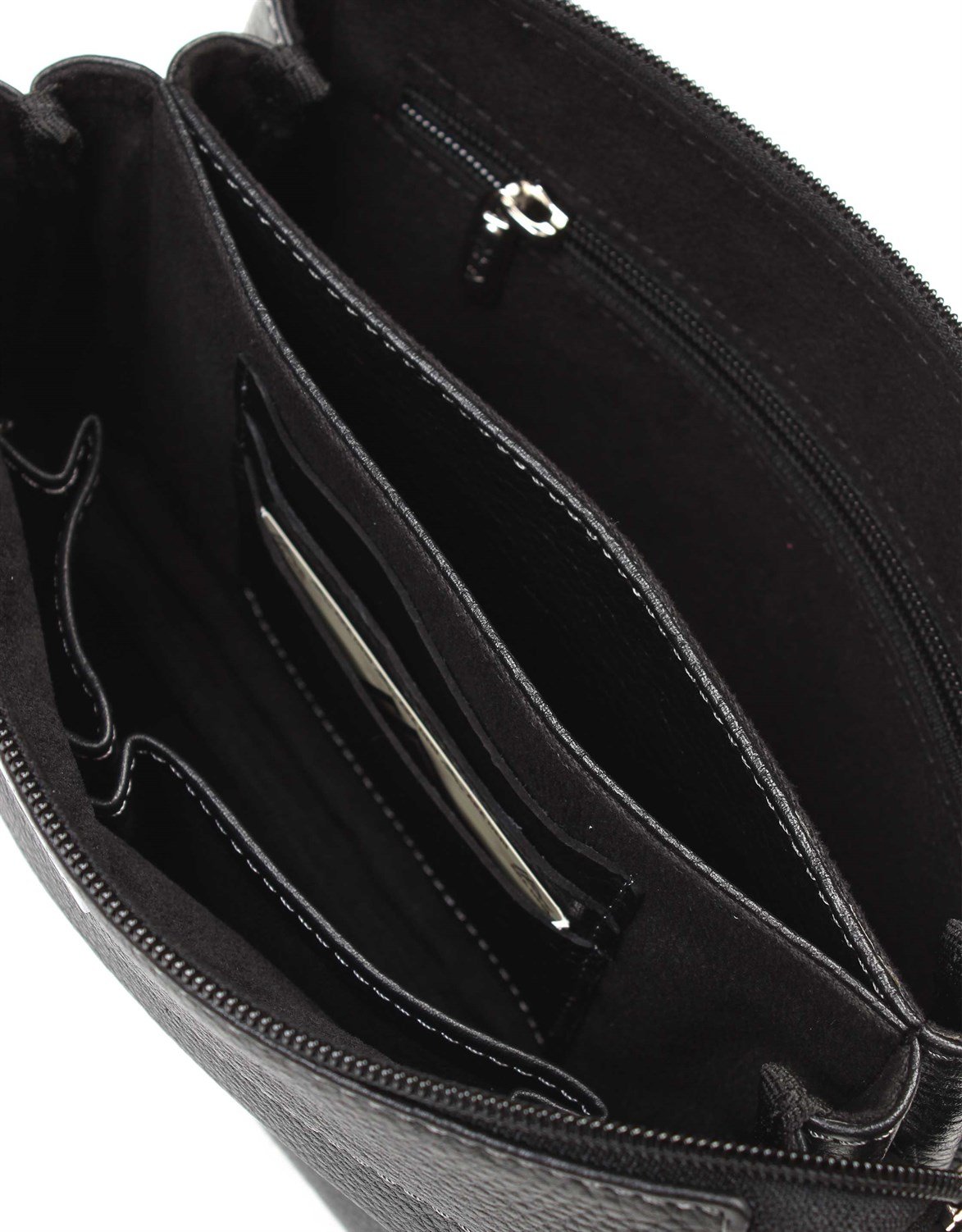 Genuine Leather Handbag - 338 - 2