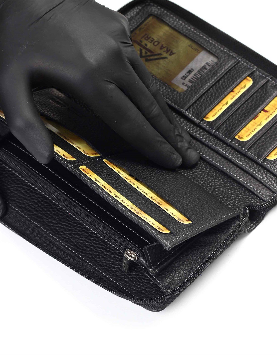 Floter Siyah - Deri El Çantası 446