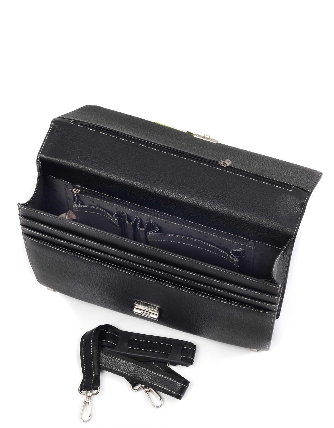 Genuine Leather Briefcase - 229 - 2