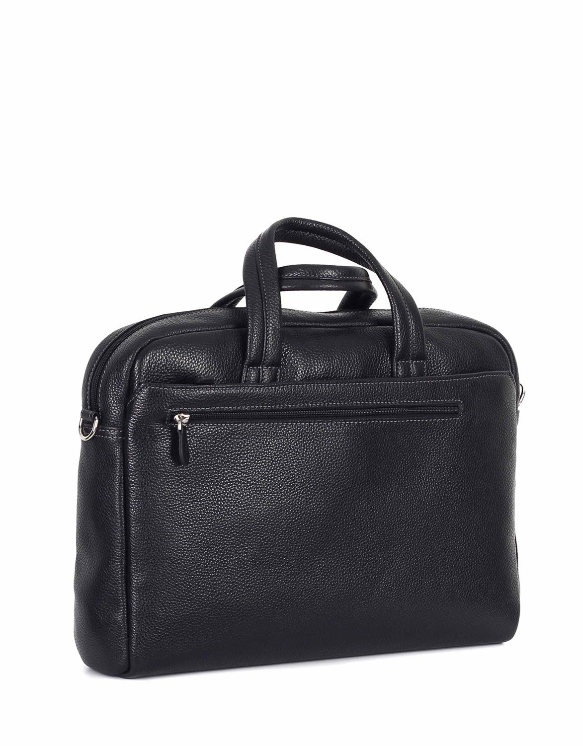 Genuine Leather Laptop Bag - 242 - 2