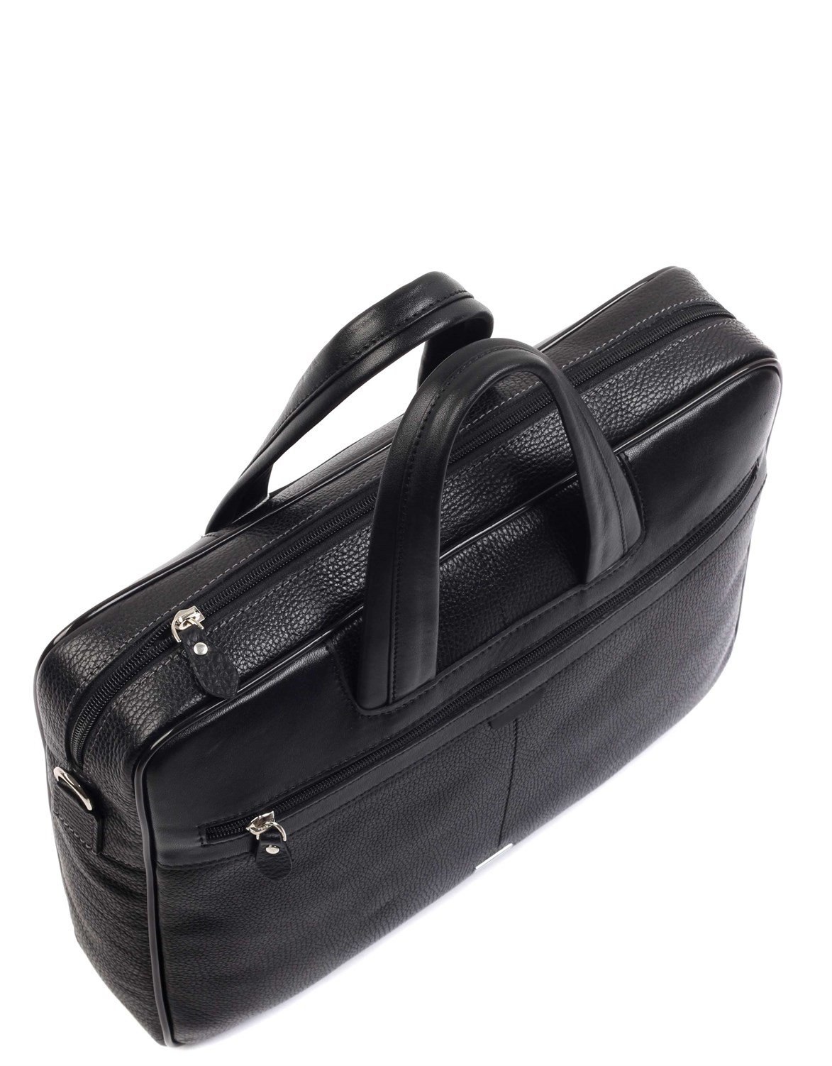 Genuine Leather Laptop Bag - 253 - 2