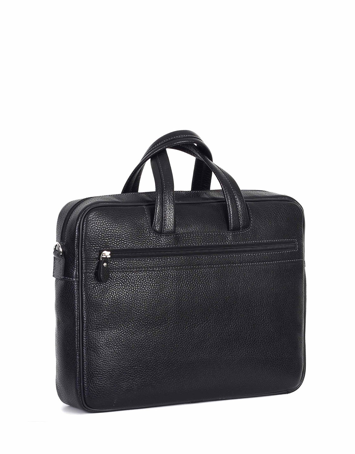 Genuine Leather Laptop Bag - 253 - 2