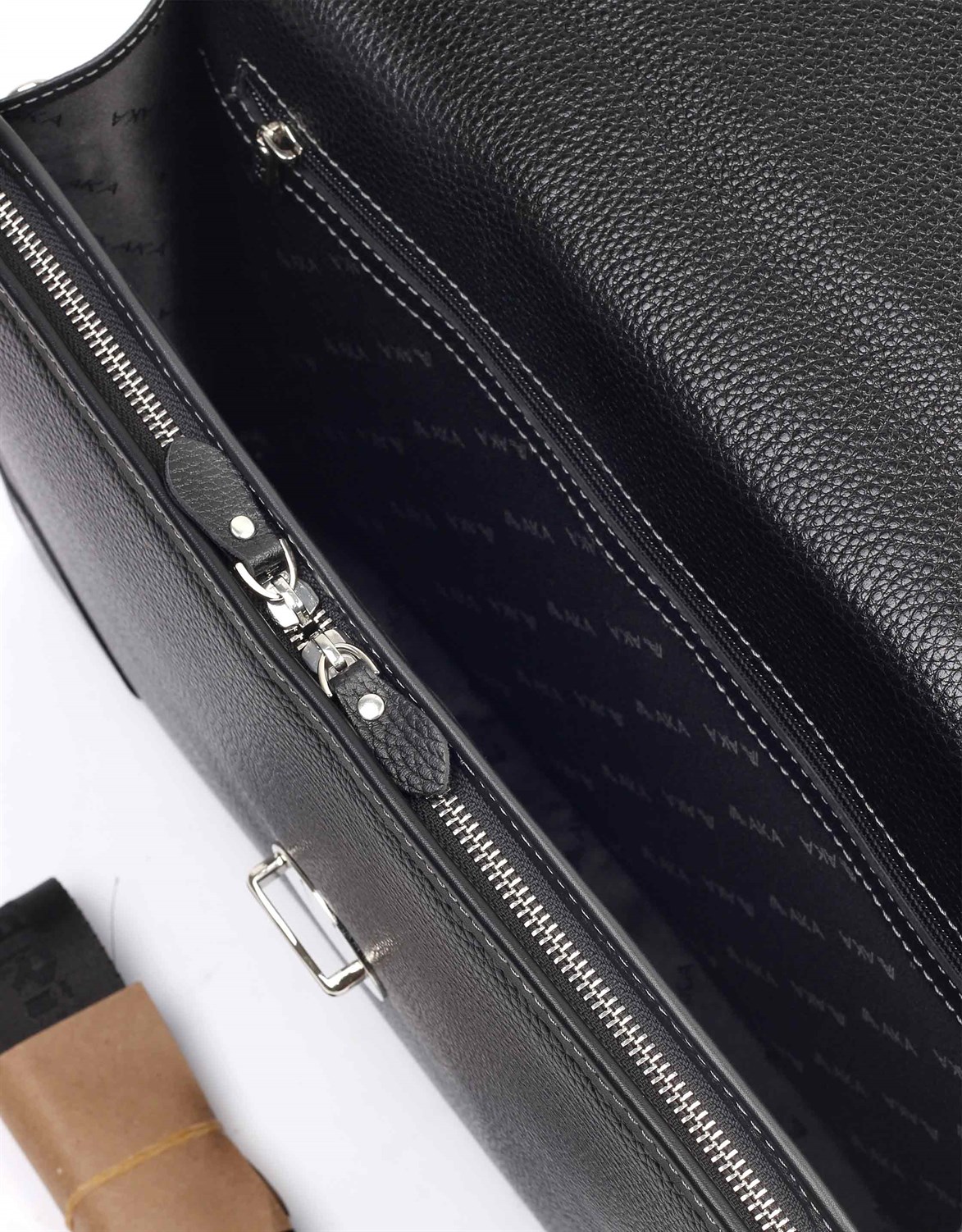 Floter Siyah - Deri Evrak Çantası 255