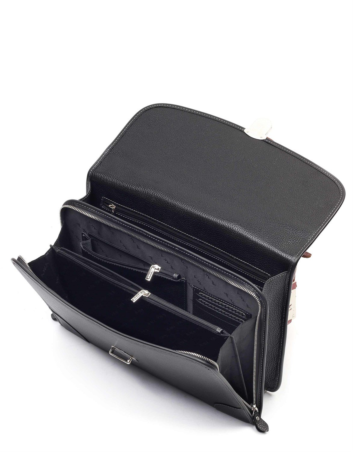 Floter Siyah - Deri Evrak Çantası 255