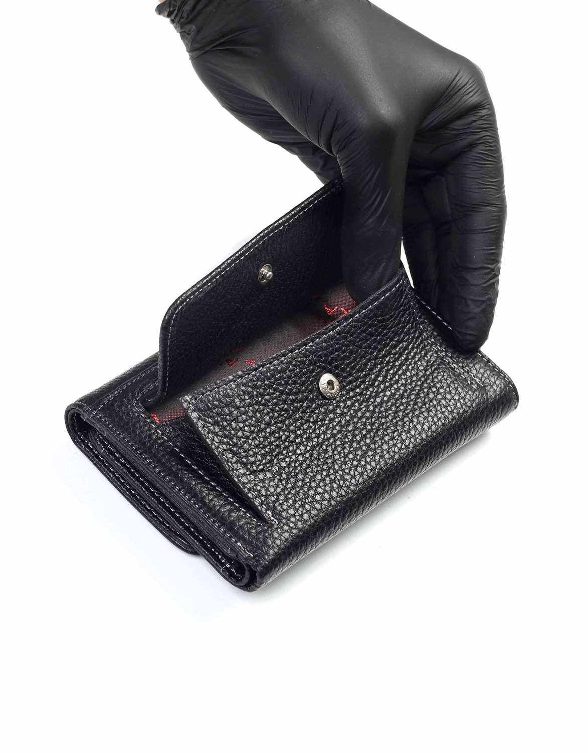 Floter Siyah - Deri Kadın Cüzdanı 450