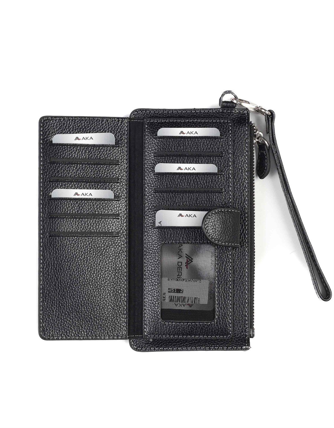 Floter Siyah - Deri Kadın Cüzdanı 451