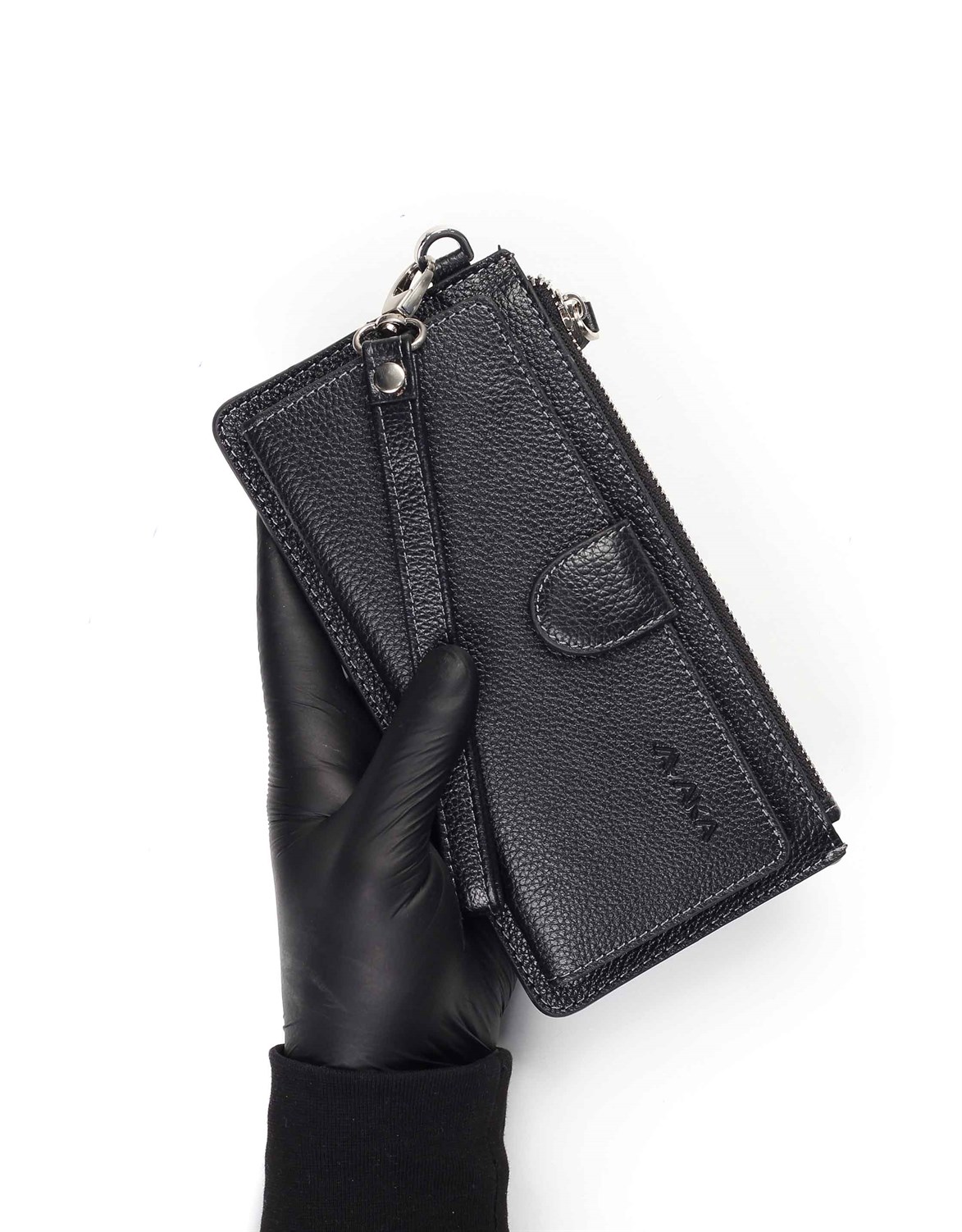 Floter Siyah - Deri Kadın Cüzdanı 451