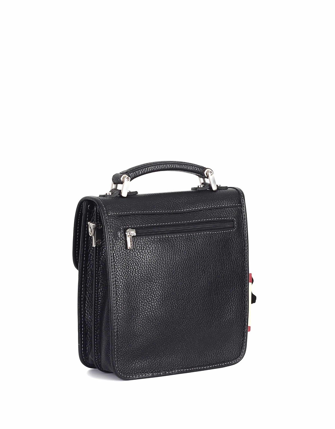 Floter Siyah - Deri Portföy Çantası 204