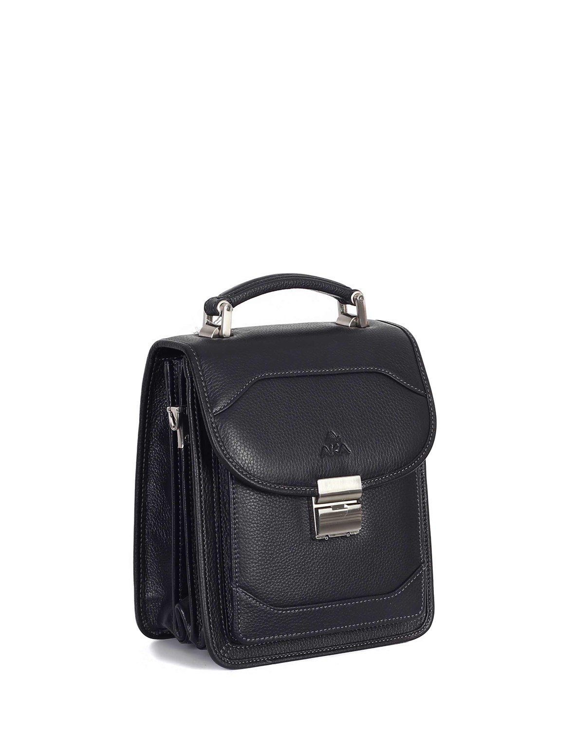 Floter Siyah - Deri Portföy Çantası 300