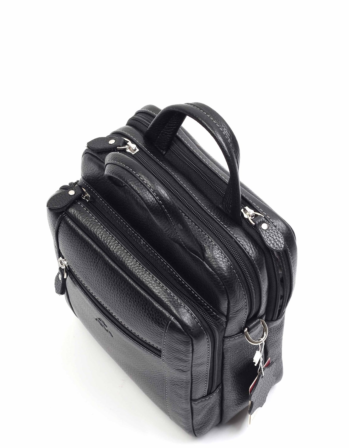 Floter Siyah - Deri Portföy Çantası 302