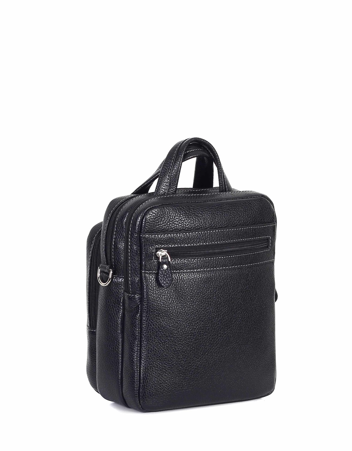 Floter Siyah - Deri Portföy Çantası 302