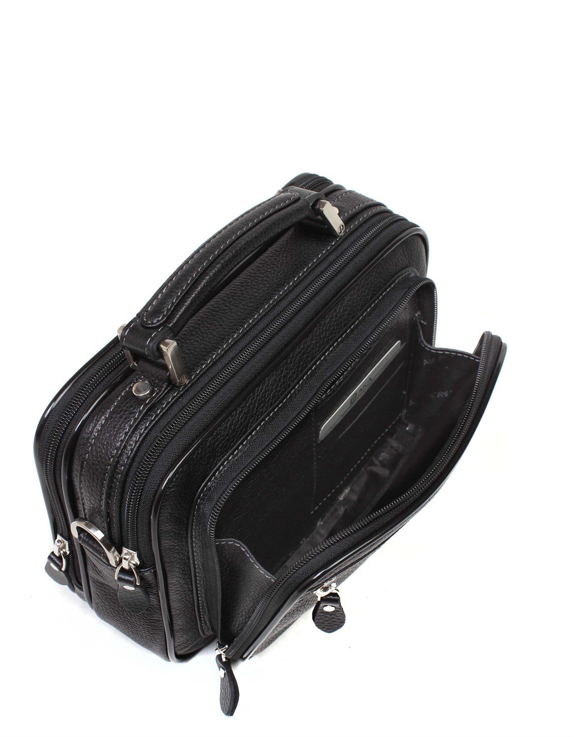 Genuine Leather Portfolio Bag - 318 - 2