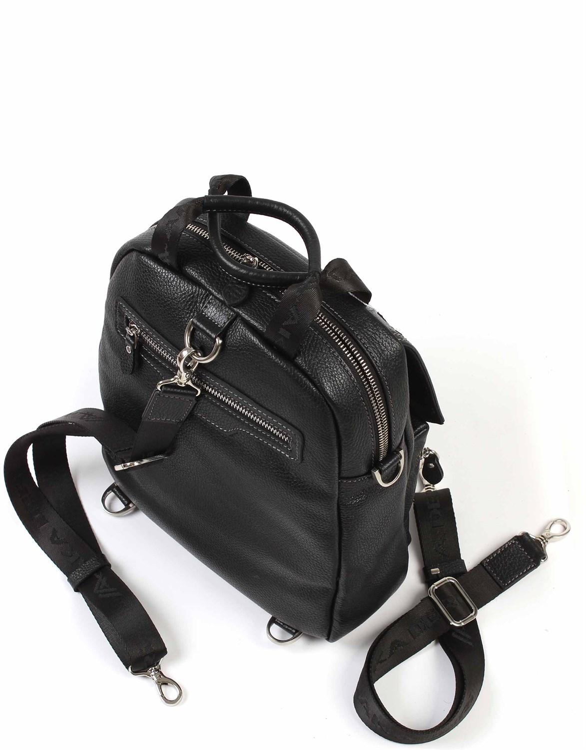 Floter Siyah - Deri Sırt Çantası 902