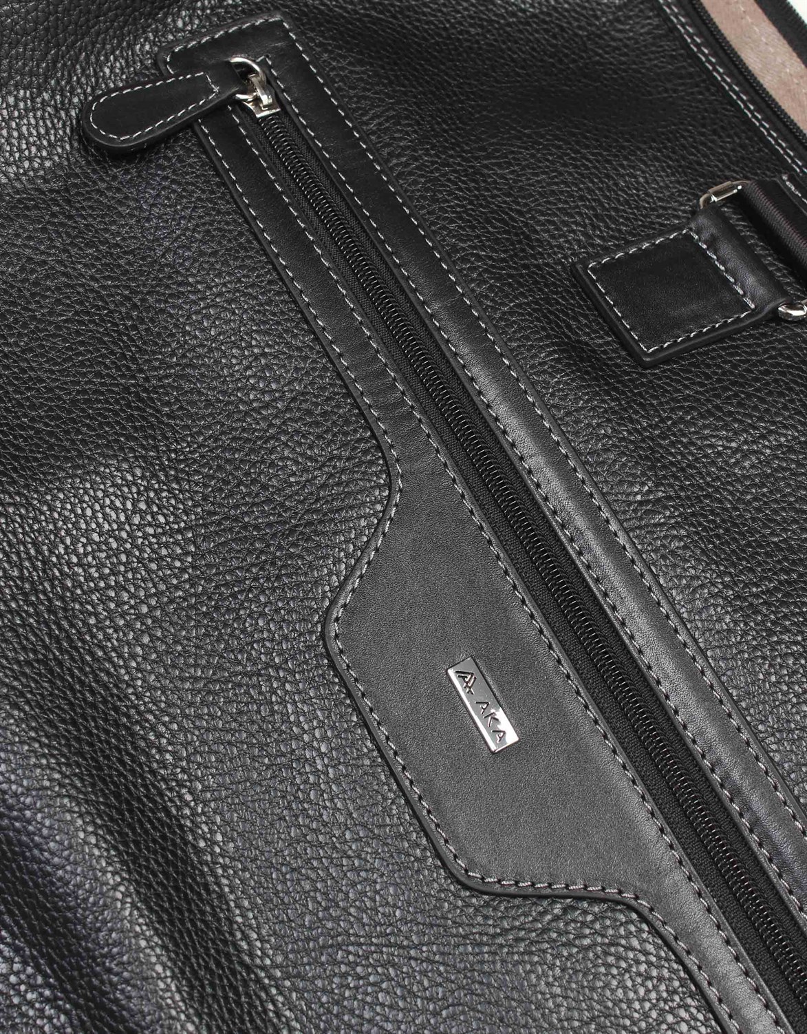 Genuine Leather Travel Bag - 5000 - 2