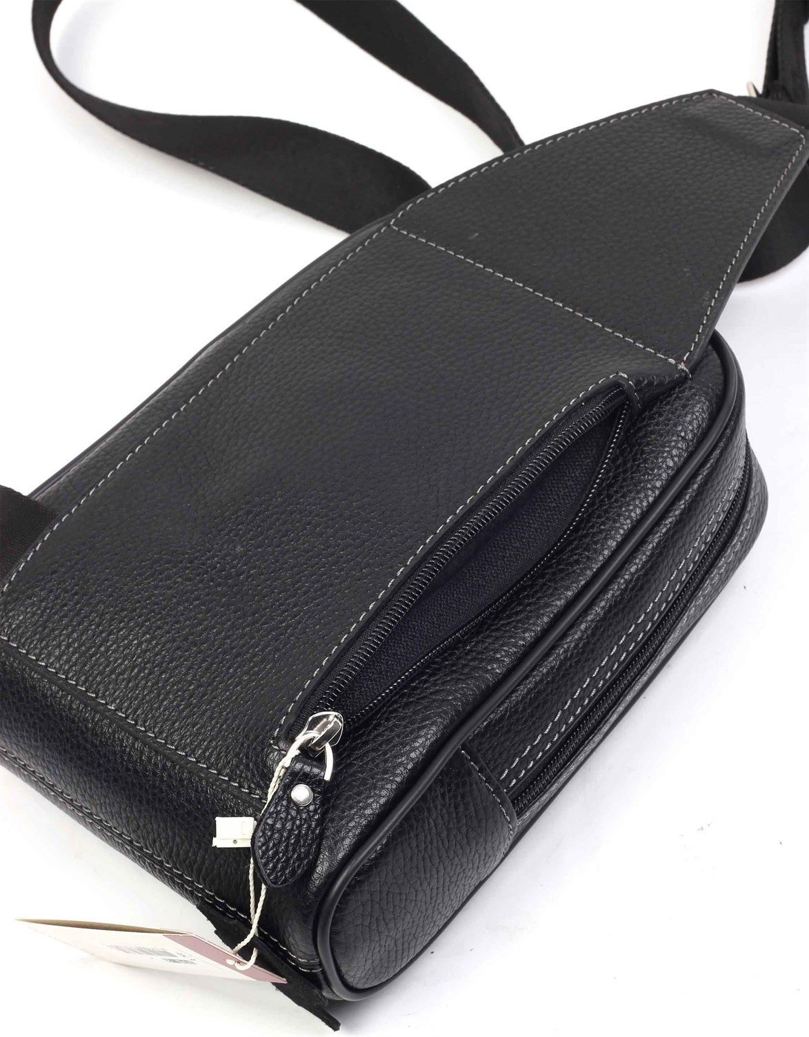Genuine Leather Shoulder Bag - 370 - 2