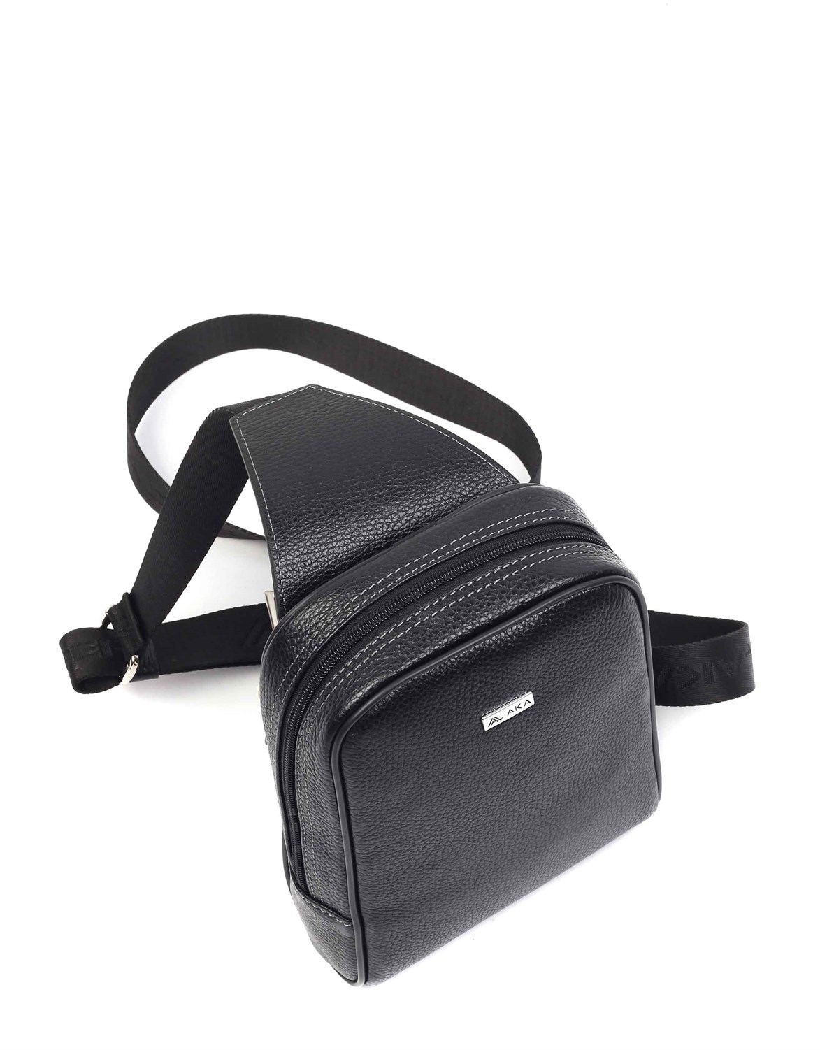 Genuine Leather Shoulder Bag - 370 - 2