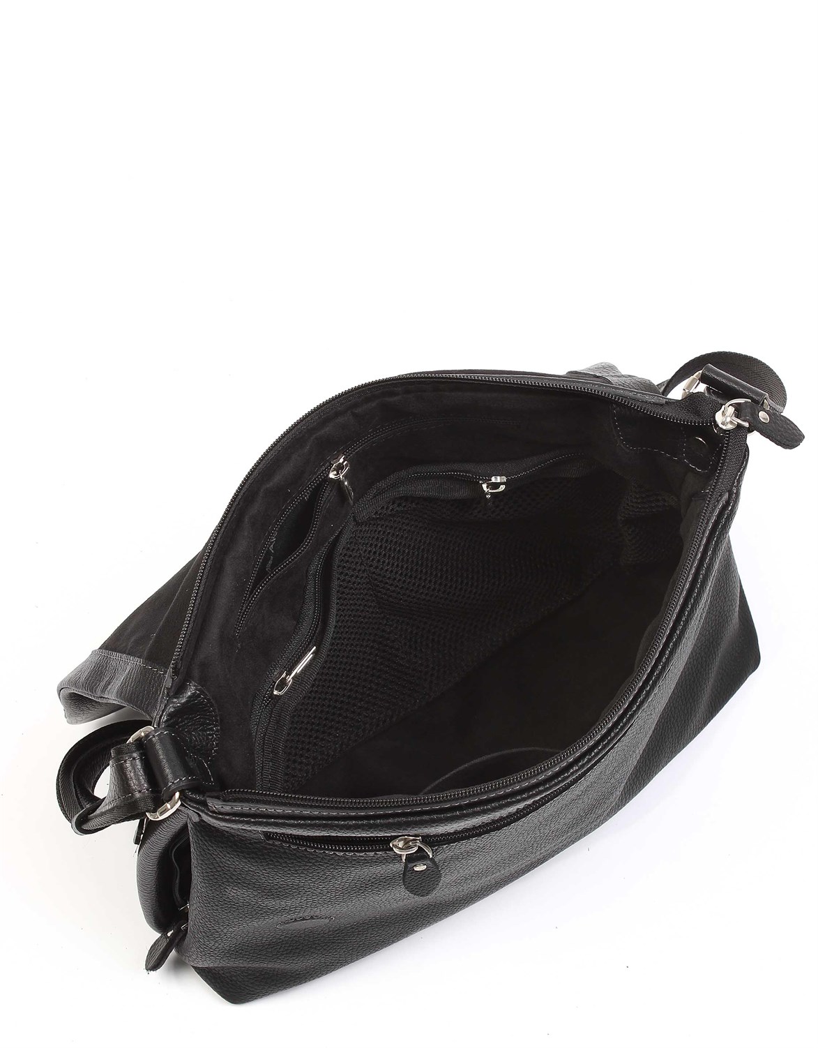 Genuine Leather Shoulder Bag - 312 - 2