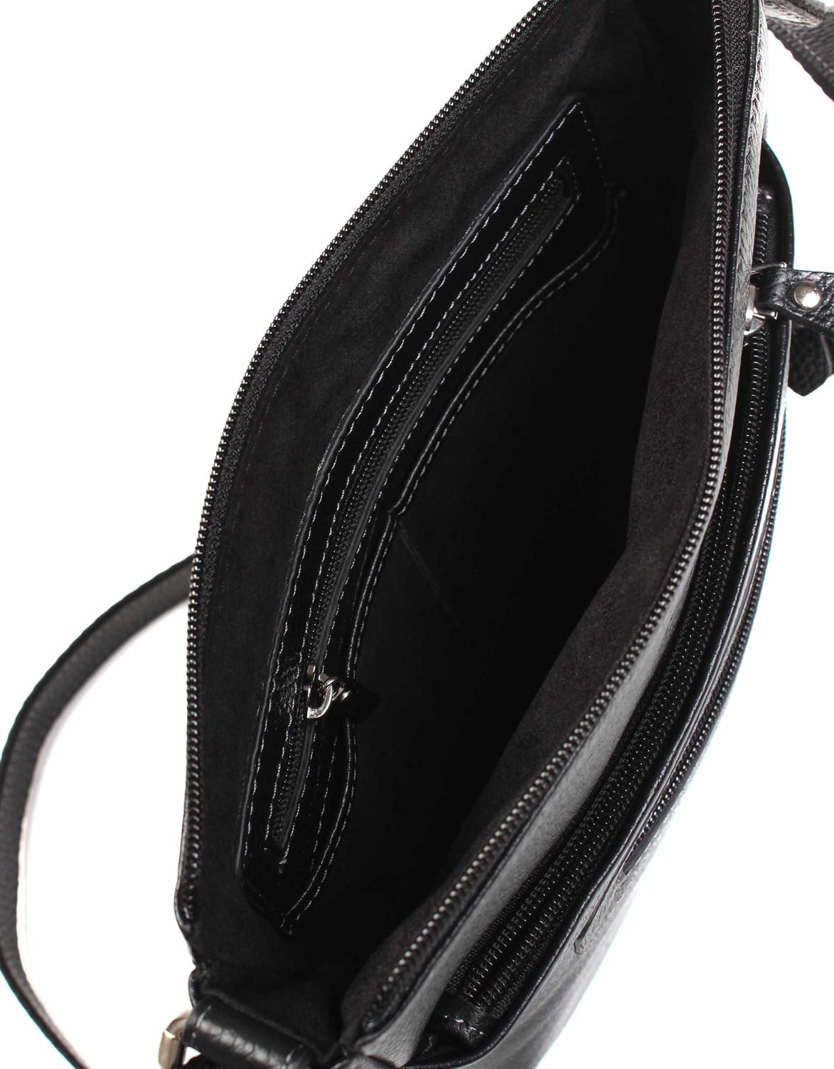 Genuine Leather Shoulder Bag - 343 - 2