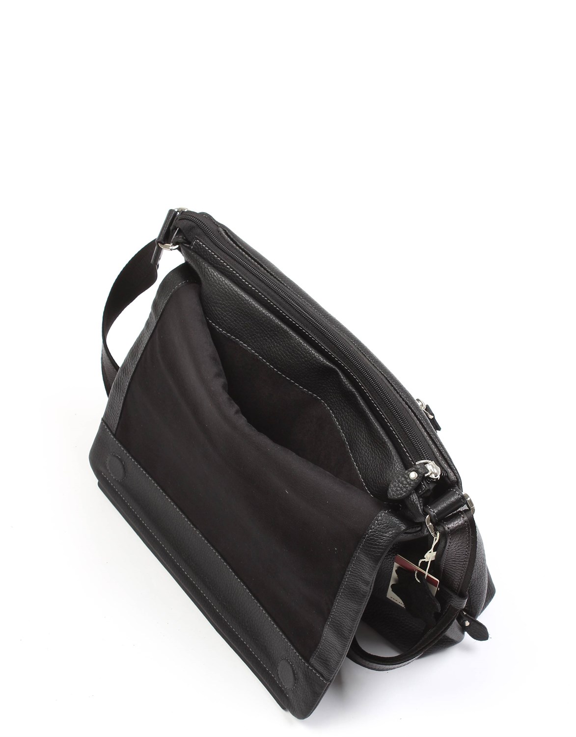 Genuine Leather Shoulder Bag - 312 - 2