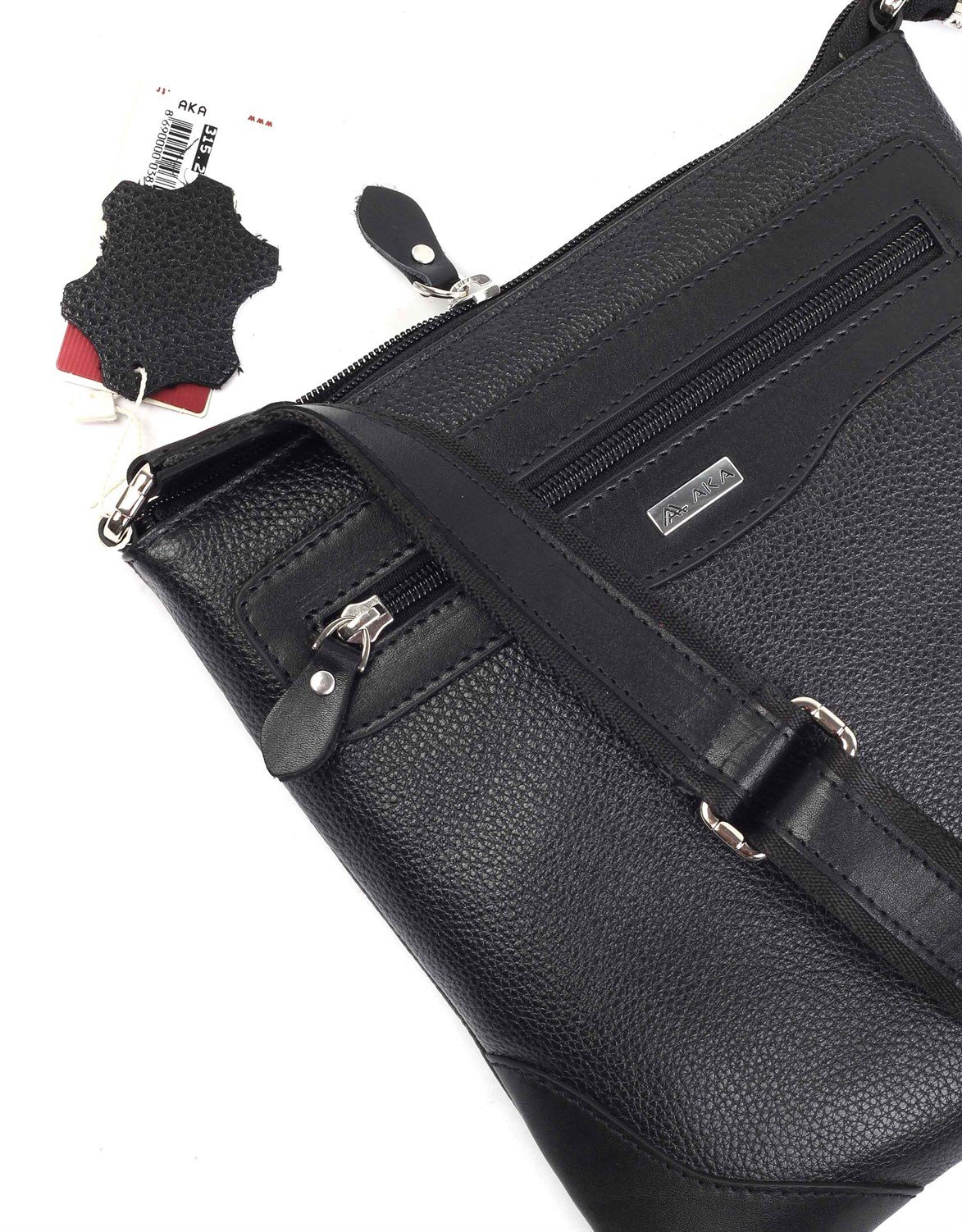 Genuine Leather Shoulder Bag - 315 - 2