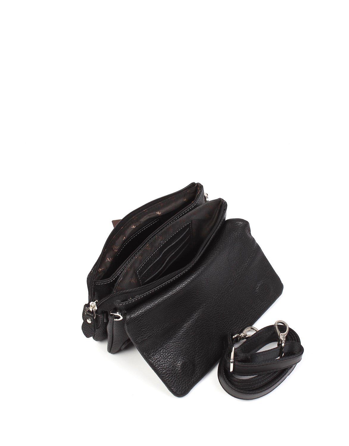 Genuine Leather Handbag - 337 - 2