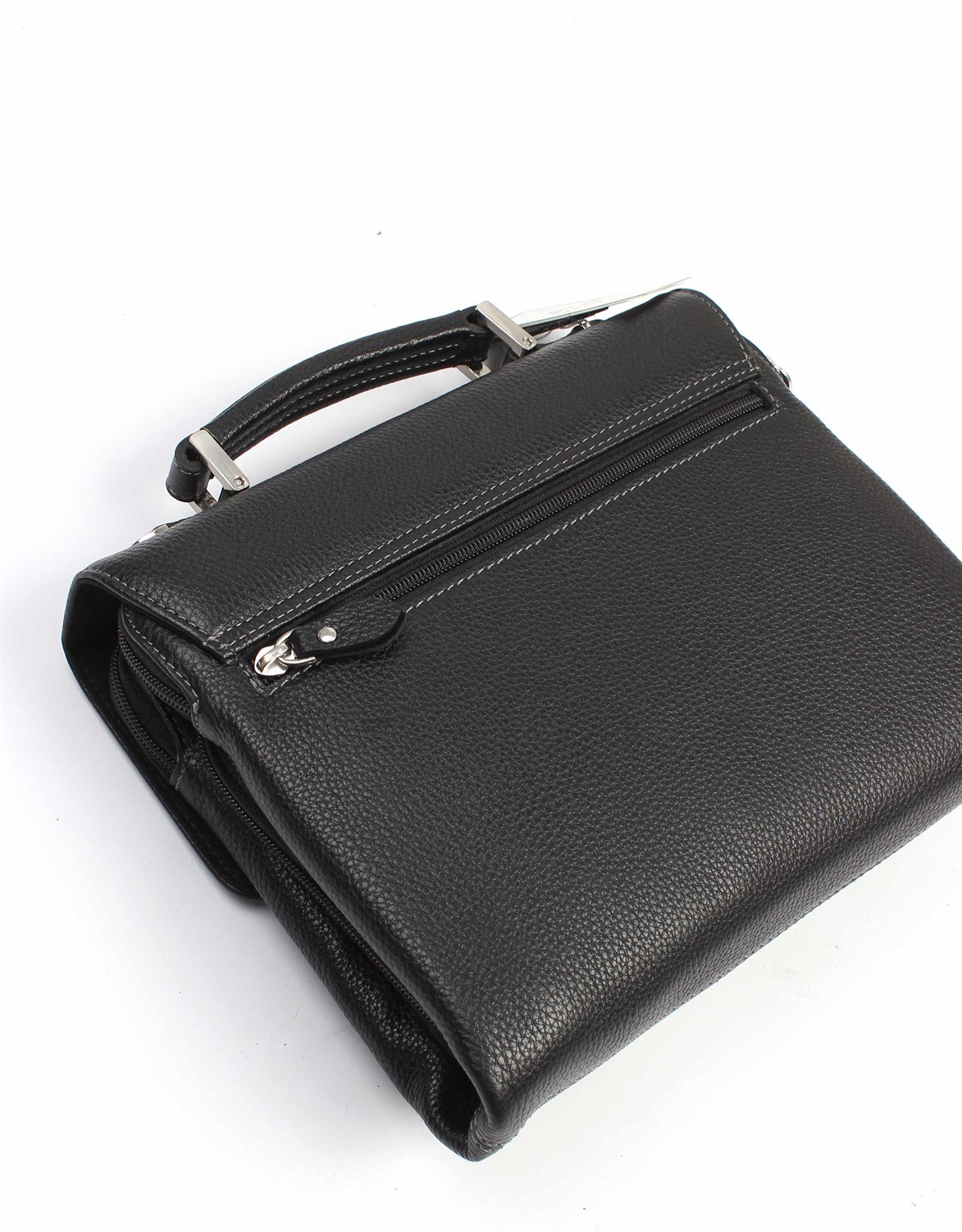 Floter Siyah - Deri Portföy Çantası 350