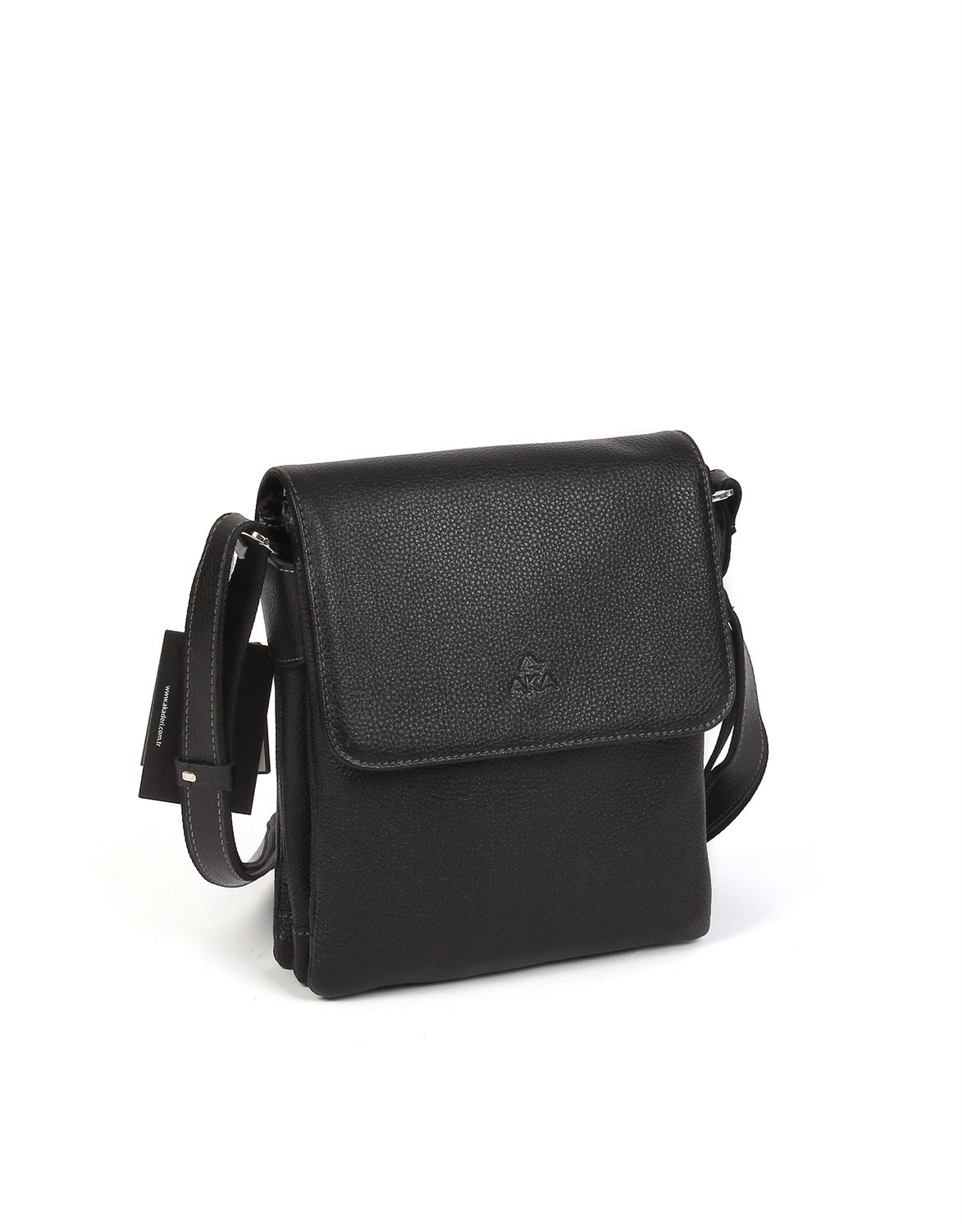 Floter Siyah - Omuzdan Askılı Deri Çanta 360