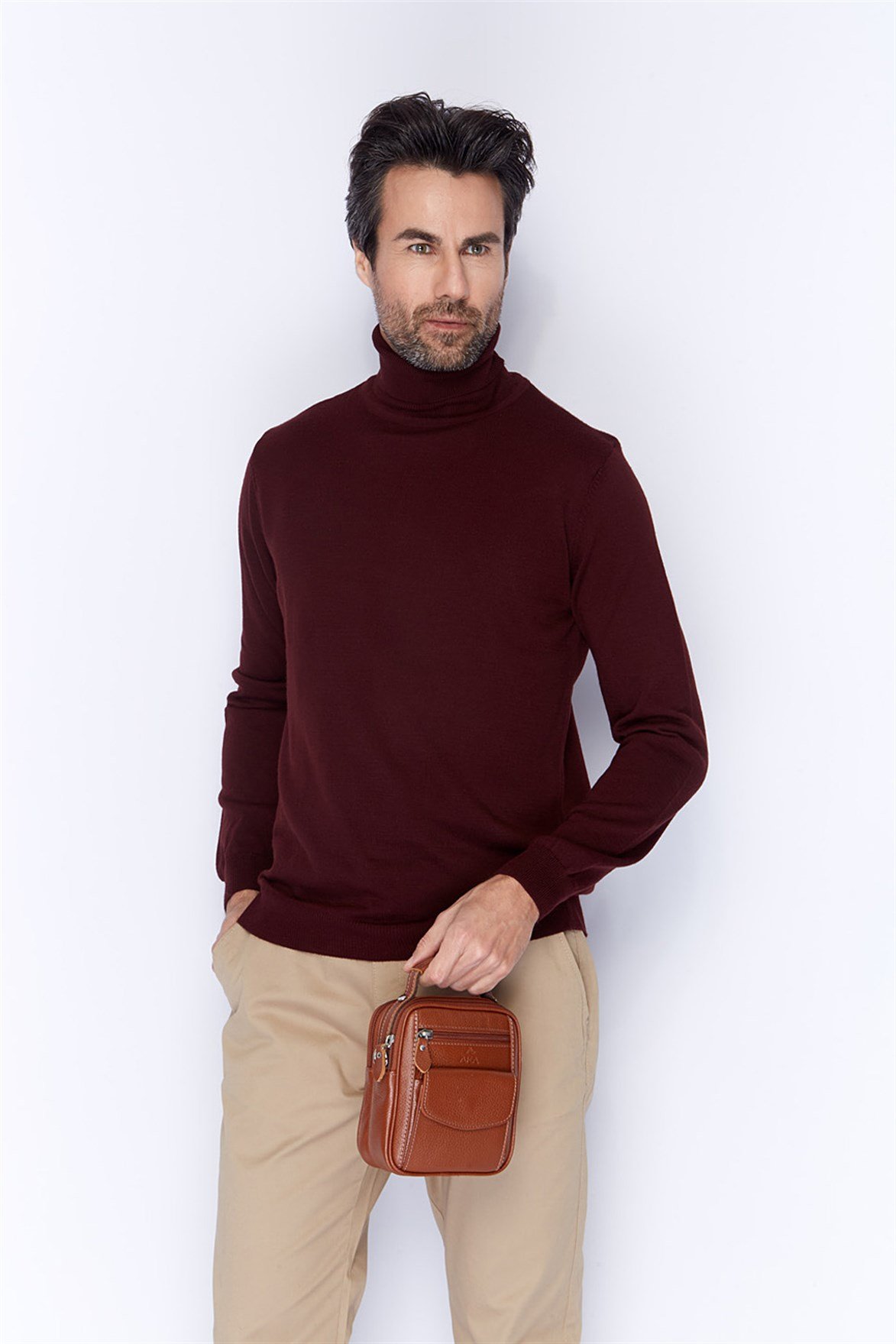 Floter Taba - Deri Portföy Çantası 356