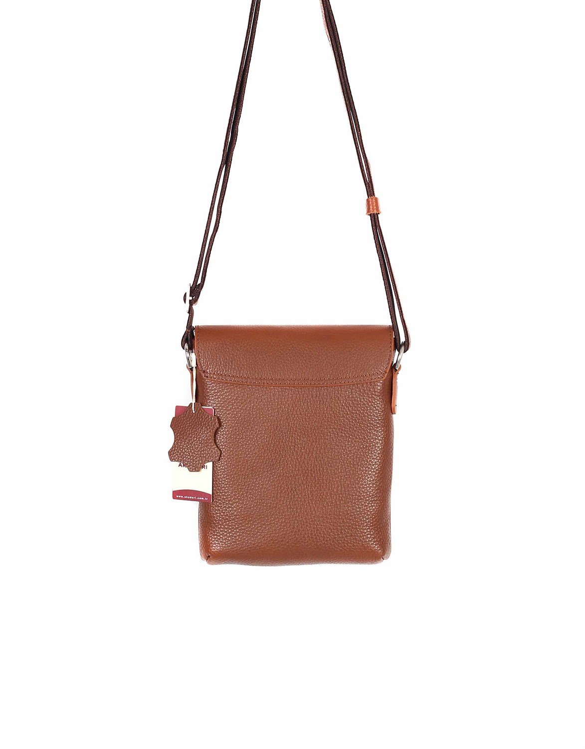 Genuine Leather Shoulder Bag - 321 - 6