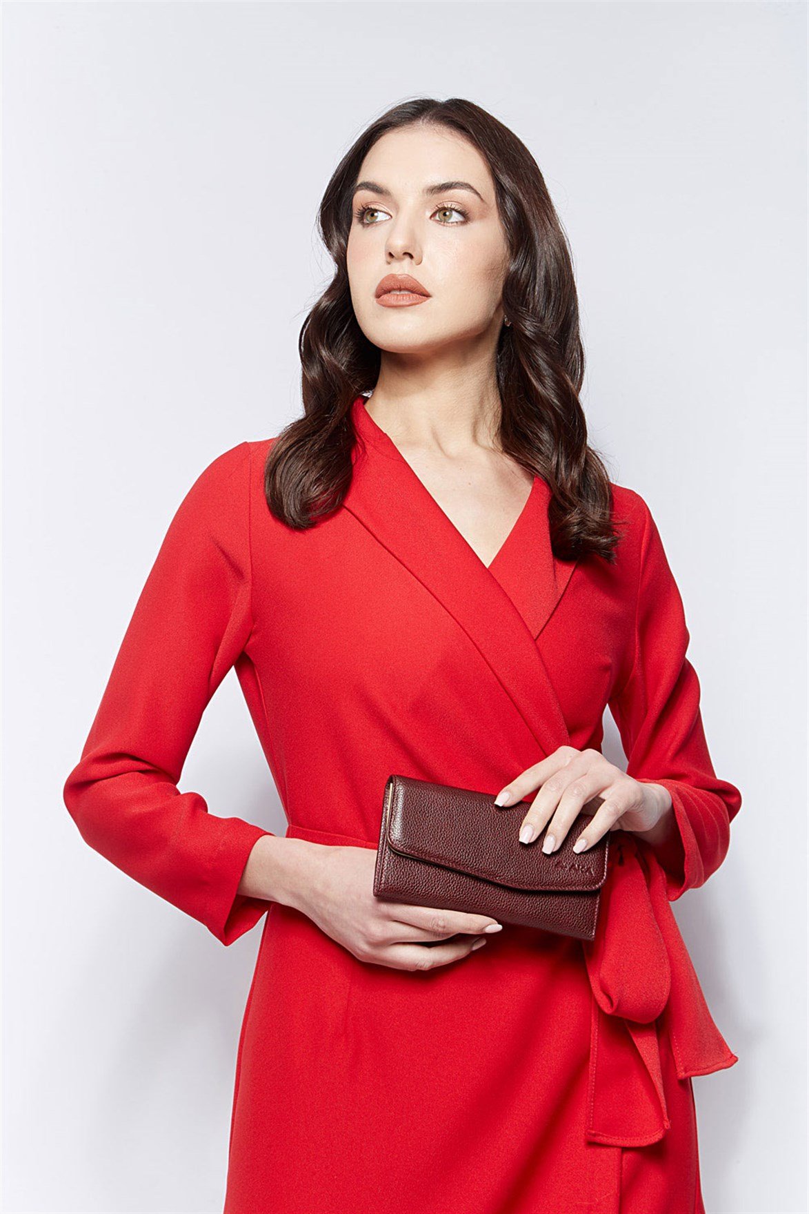 Genuine Leather Women's Wallet-472 - 70