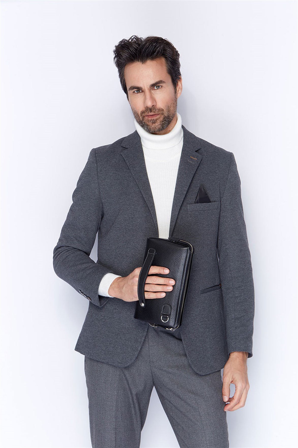 Genuine Leather Handbag (365-2)