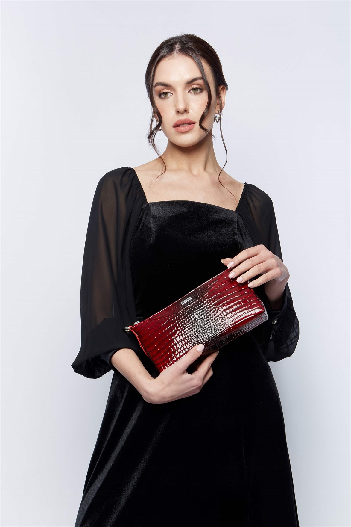 Genuine Leather Portfolio Bag - 362 - 31