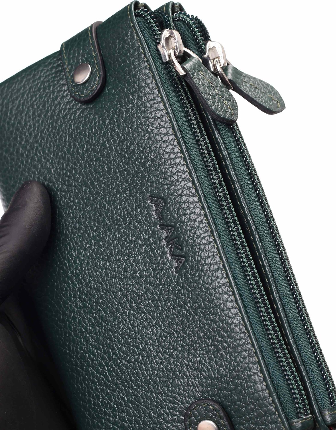 Genuine Leather Women's Wallet-400 - 21