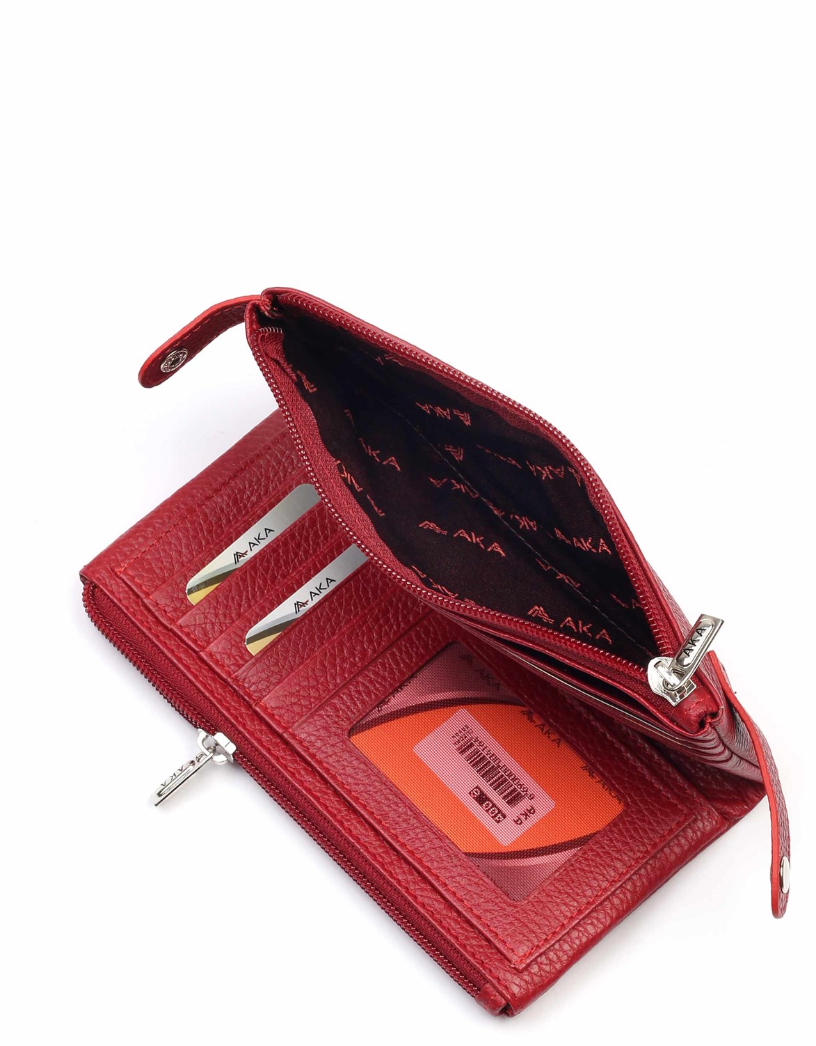 Genuine Leather Women's Wallet-400 - 71