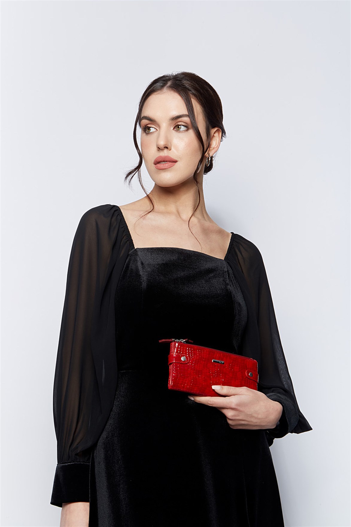 Genuine Leather Women's Wallet-400 - 66