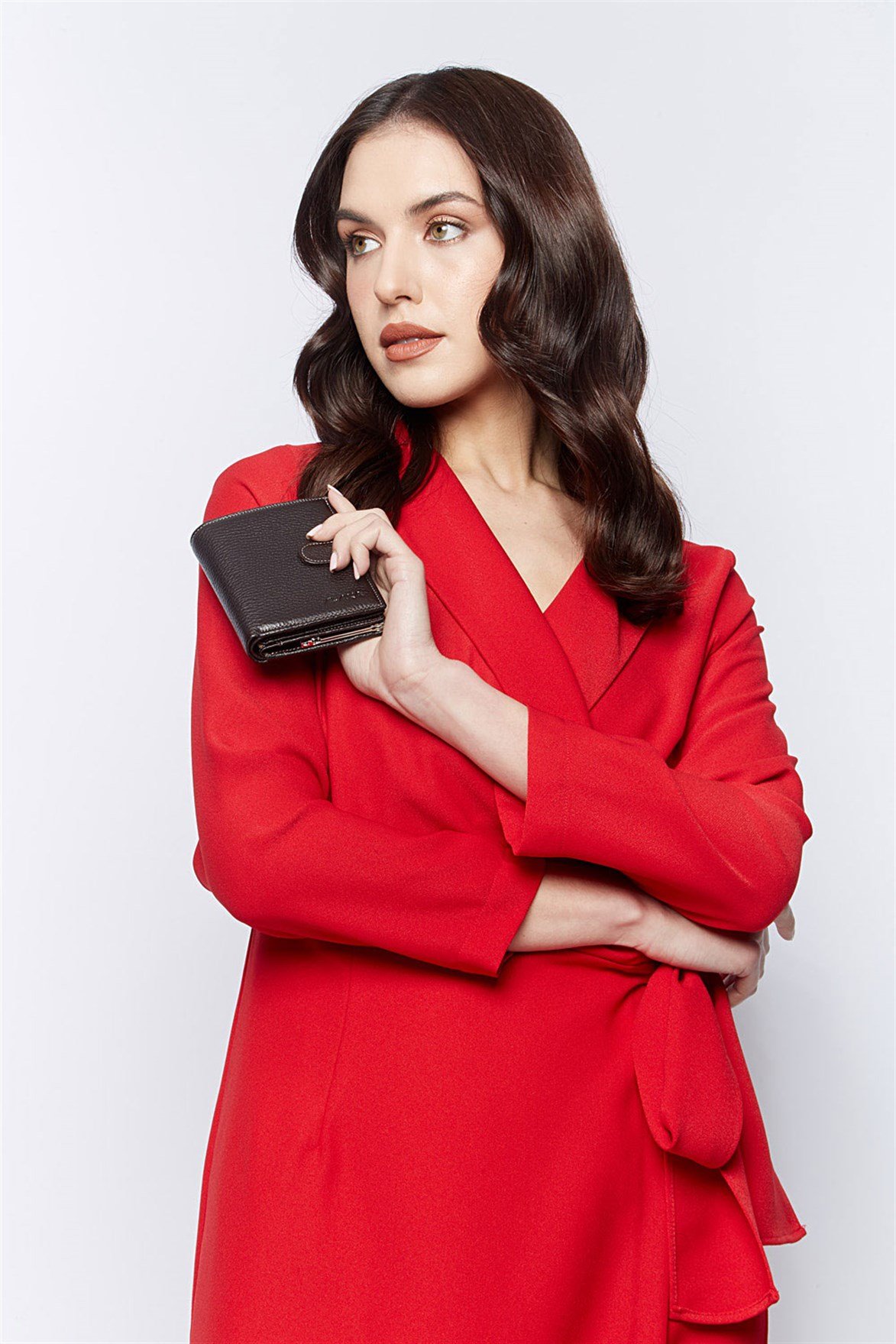 Hakiki Deri Kadın Cüzdanı 410-4