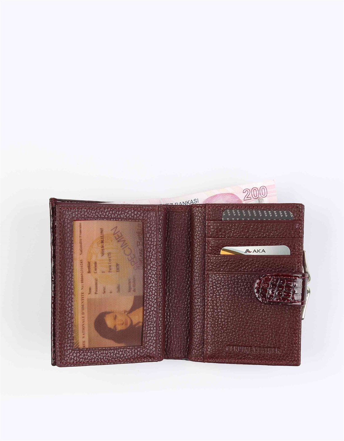 Hakiki Deri Kadın Cüzdanı 410-65