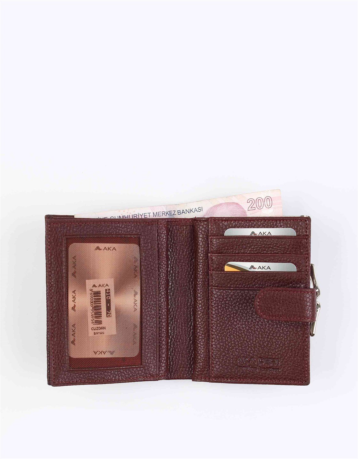 Genuine Leather Women's Wallet-410 - 70