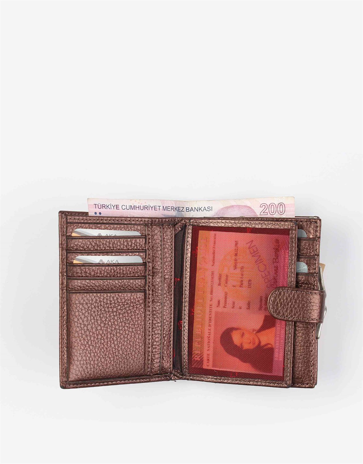Genuine Leather Women's Wallet-410 - 96