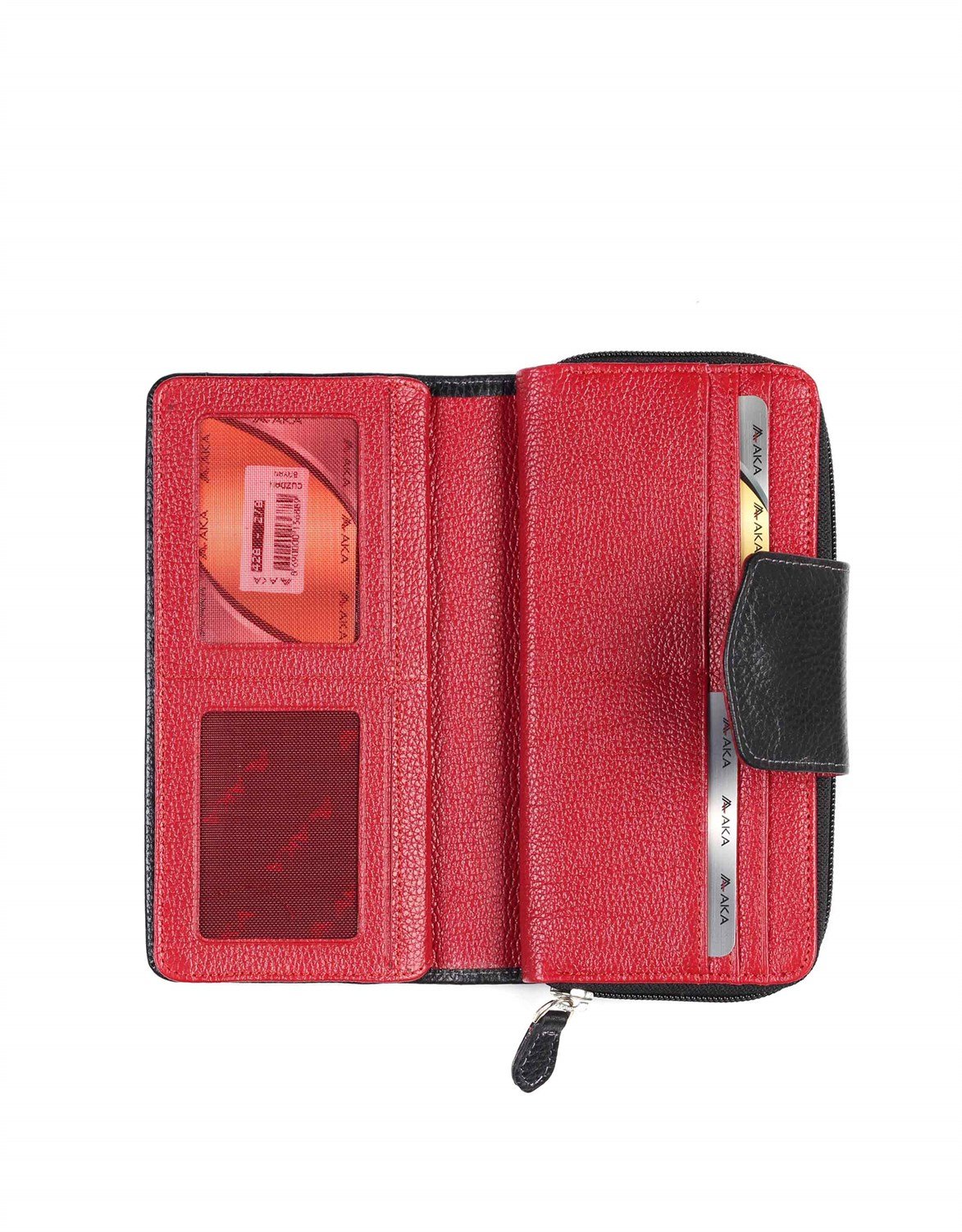 Genuine Leather Women's Wallet-428 - 2/8